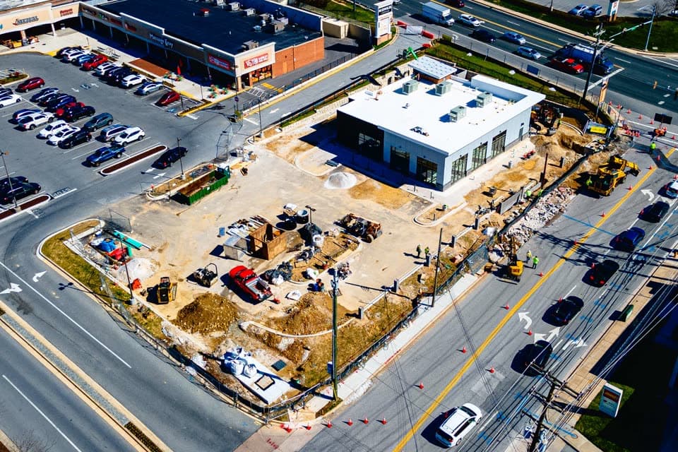 Shopping Center Construction